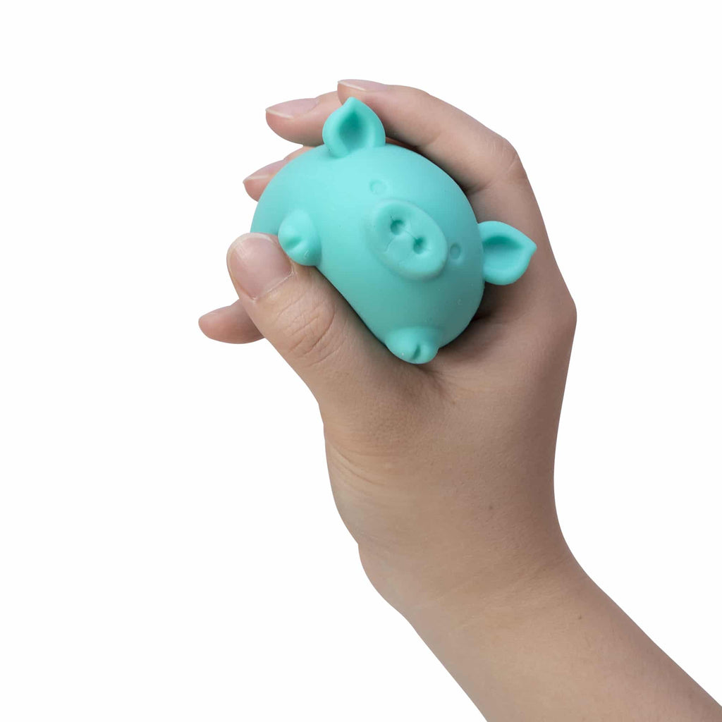 Dig It Pig U3 - Dig it Pig - Teal Hands Squeeze