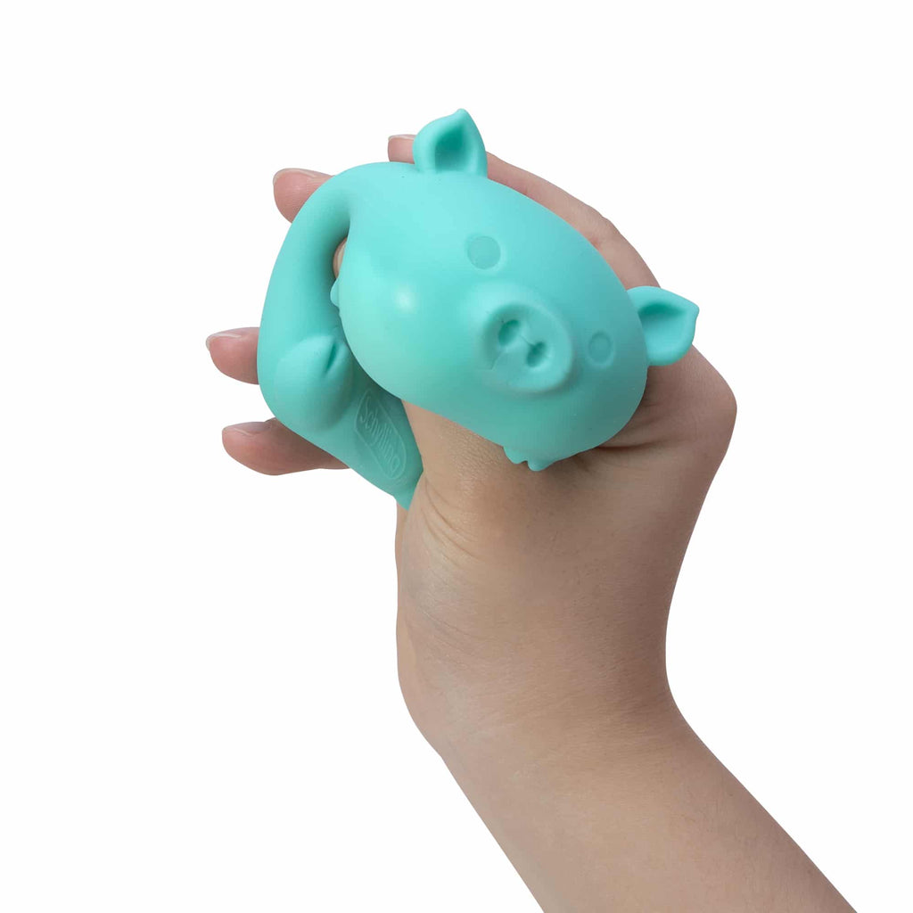 Dig It Pig U3 - Dig it Pig - Teal Hands Squeeze Extreme