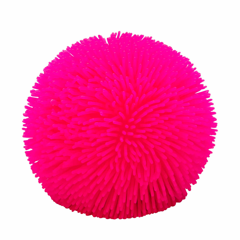 Shaggy Sensory Squish K3 - Shaggy Pink Squeeze Ball