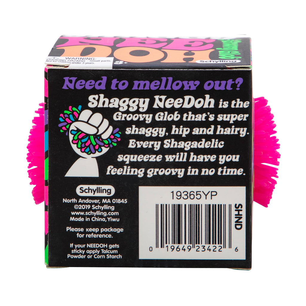 Shaggy Sensory Squish K3 - Shaggy Pink Package Back